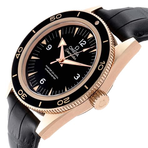 omega seamaster sedna gold|More.